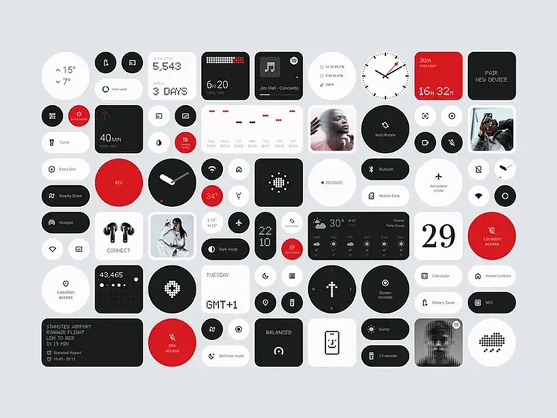 Widget UI