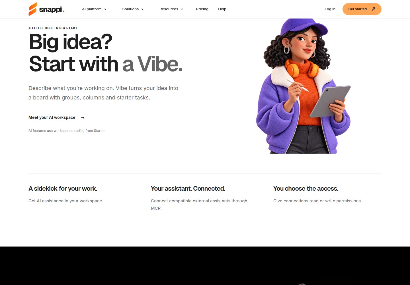 Snappi — AI workspace introduction