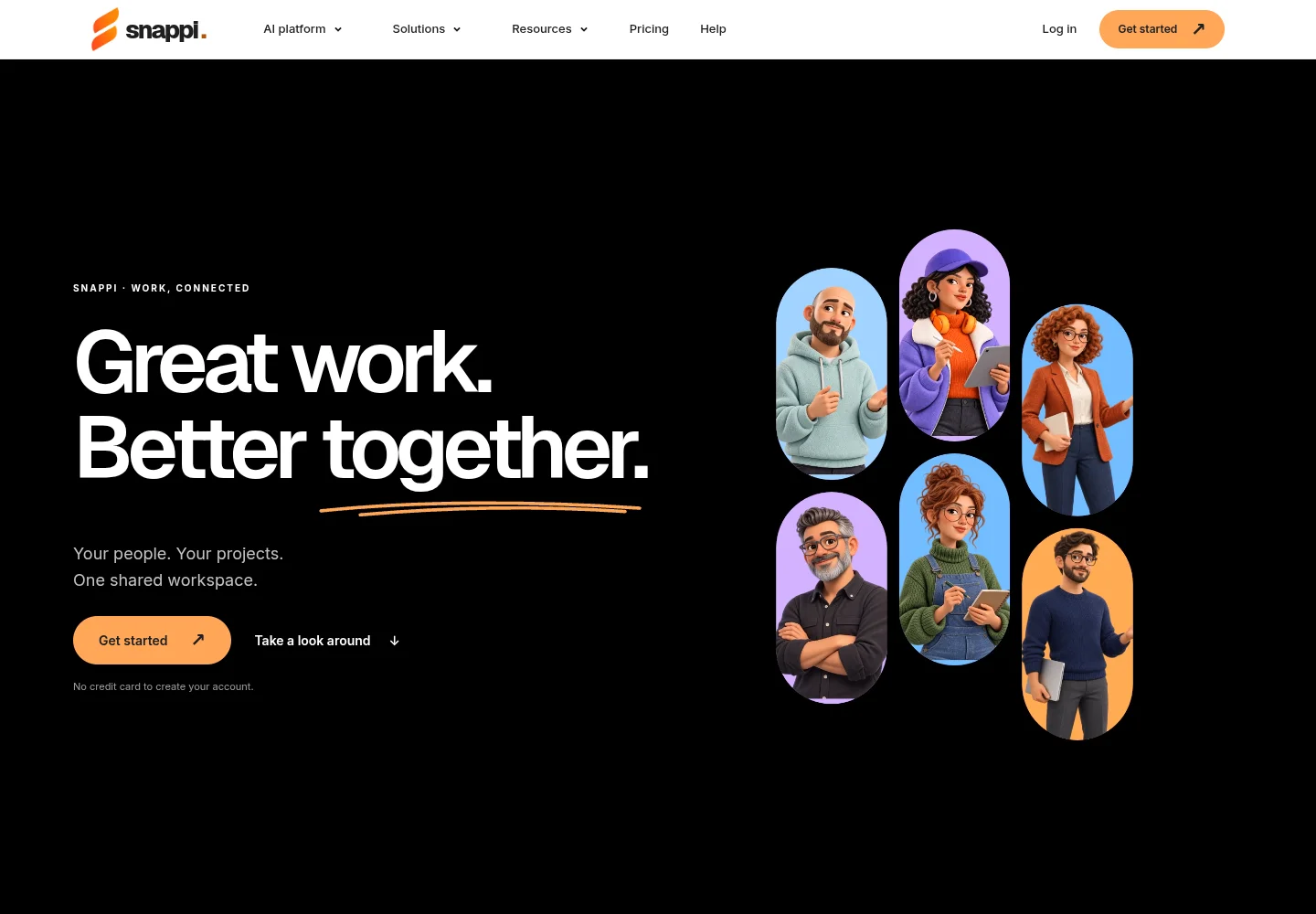 Snappi — Le travail, connecté.