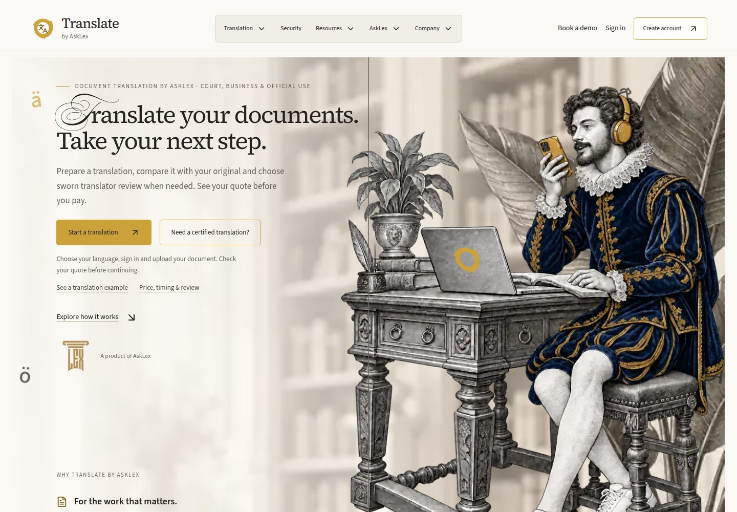 Translate — Une prochaine étape claire pour chaque document.